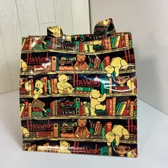 ハロッズ　Harrods  PVC トートバッグ　テディベア　　　　　…e.s