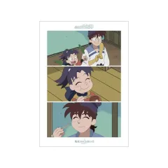 【中古】ポスター 場面写A3マット加工ポスター 約束のかも鍋の段 「忍たま乱太郎」