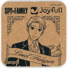 【中古】コースター ロイド・フォージャー オリジナルコルクコースター 「SPY×FAMILY × ジョイフル」 対象メニュー注文特典 第2弾