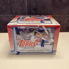 2025 Topps Update Hobby Jumbo 新品未開封ボックス pete crow armstrong MLB メジャー
