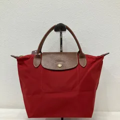 【未使用保管品】ロンシャン 希少　オールレザー　ルプリアージュ　S 赤 2026年最新】longchamp ハンドバッグ 赤の人気アイテム - メルカリ