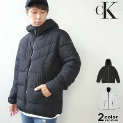 Calvin Klein カルバンクライン 中綿ジャケット ボアフード付 USモデル 大きいサイズ メンズ ジャケット アウター CM155201のサムネイル