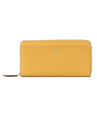 [ タケオキクチ ] 財布 【ソフト&ナチュラル】ミニメッシュ レザー ラウンドファスナー長財布 07001521 メンズ イエロー(532) 00 [イエロー(532)] [00]