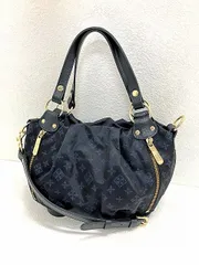 ラシット RUSSET 2way ナイロンショルダーバッグ 紺 ハンドバッグ ネイビー 総柄 かばん 鞄