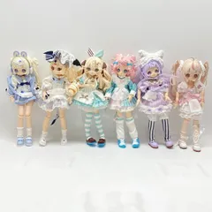 【中古】現状品)ONEMORE×上倉エク Sugary Girls スイーツパーティー MJDドールコレクション 6体セット[24]