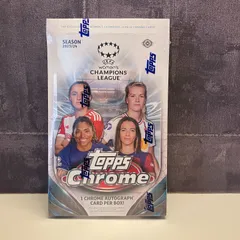 2023-24 TOPPS CHROME UEFA WOMEN’S CHAMPIONS LEAGUE HOBBY 女子ワールドサッカー 新品未開封ボックス