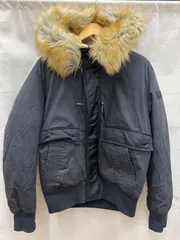 DIESEL ディーゼル 中綿ジャケット コート メンズ フェイクファー フード mtq011 f72