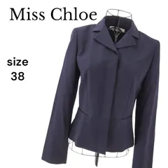Miss Chloe ミスクロエ ジャケット ブラック 長袖 サイズ38 肩パッド ウールのサムネイル