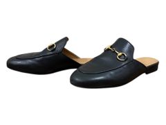 GUCCI グッチ ホースビット レザー ミュール サンダル 37 - メルカリ