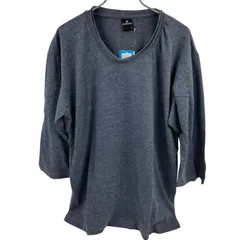 OG13 MONOMART モノマート 7分袖カットソー ネイビー サイズL