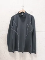 YONEX ヨネックス カットソー 長袖 刺繡 ロゴ ワンポイント グレー Lサイズ