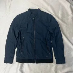 DIESEL ディーゼル　Industry  ナイロンジャケット　Sサイズ　メンズ　ネイビーブルー　紺　ボンバージャケット