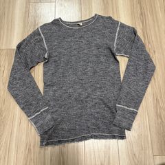 00's old gap fade black thermal ロンt cboy - メルカリ