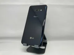 中古】 LG G8X ThinQ SIMフリー 本体 901LG 黒 訳アリ LG G8X ThinQ
