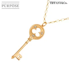 美品 ティファニー クローバー キー ネックレス 50cm ロング ヴィンテージ 2025年最新】TIFFANY＆CO ティファニー クローバーキーの人気アイテム