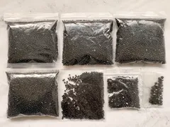 大容量　ビーズ　丸小　ラウンド　六角形　丸小ビーズ　六角形ビーズ　ダイヤ型　手芸　資材　ハンドメイド　アクセ　パーツ　レジン　ネックレス　ピアス　イヤリング　ブレスレット