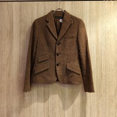 RALPH LAUREN ラルフローレン アルパカ混 ウール ヘリンボーン