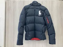 POLO RALPH LAUREN ポロ・ラルフローレン ビックポニーフーデッドダウンジャケット  アウター Sサイズ 黒