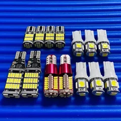 爆光14個セット！ルームランプ トヨタ ルーミー M900A M910A バックランプ ポジション球 ナンバー灯 室内灯 T10 LED ホワイト カー用品 パーツ ライト