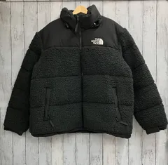 THE NORTH FACE ザノースフェイス ダウンジャケット XXLサイズ SHERPA NUPTSE JACKET ボア アウトドア ブラック