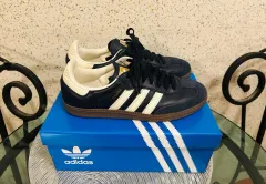 レディース アディダス サンバ OG ネイビー/白