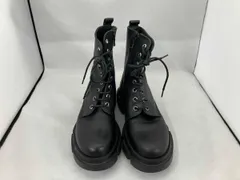 PELLICO sunny   ペリコサニー　ショートブーツ　ラバーコンバットブーツ　ブラック　サイズ35  made in ITALY
