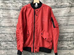 Onitsuka Tiger 오니츠카 타이거 블루존 2183A583 봄버 재킷 RED M 사이즈