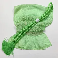 ［6429］帯締め 帯揚げ セット 吉祥文様 絞り 正絹 着物 帯絞め