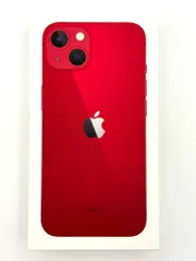 【新品未開封】iPhone 13 128GB レッド (PRODUCT RED) SIMフリー【箱汚れ】