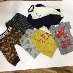 ベビー キッズ 子供服 男の子 冬服 夏服 まとめ売り (familiar,BeBeあり) 6点 90 95 100