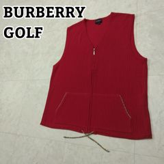 BURBERRY GOLF チェック柄ニットベスト Lサイズ - メルカリ