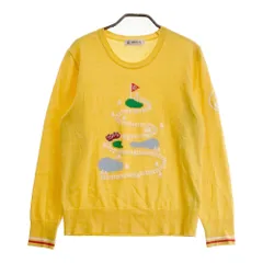 サイズ：L AND PER SE アンパスィ  ニットセーター ウール混  イエロー系 [240101578751] ゴルフウェア レディース ストスト