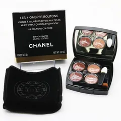 未使用 CHANEL シャネル レ キャトル オンブル ブトン 219 ブトン クチュール CR7-12-10-18B