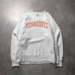 GQ4246◇Champion : 00's リバースウィーブスウェット◇L◇グレー TENNESSEE チャンピオン
