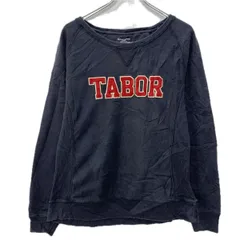 Champion ロゴスウェット トレーナー LARGE ブラック レッド チャンピオン プルオーバー ビッグロゴ スポーティー 秋物 a712-5513