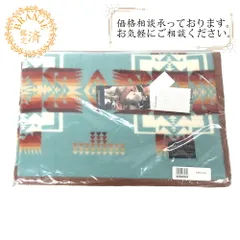 PENDLETON/ペンドルトン チーフジョセフクリブブランケット アクア ウール インテリアその他 ブルー ユニセックス ブランド