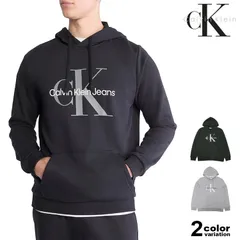 カルバンクライン ジーンズ パーカー Calvin Klein Jeans プルオーバー スウェット フーディ スウェットパーカー 長袖 裏起毛 MONOGRAM LOGO HOODIE メンズ 大きいサイズ CK calvin klein 40GC201