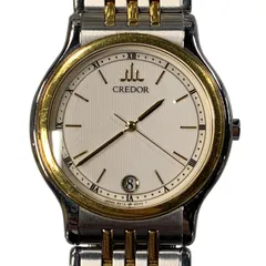 セイコー クレドール 18KTベゼル 美品 定価13万円 セイコー クレドール 18KT 腕時計