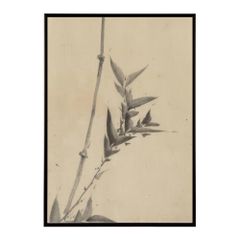 彫刻家が描く！[朝倉文夫・梅花図・色紙]／文化功労者／朝倉彫塑館