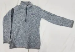 patagonia パタゴニア ベターセーター 1/4ジッププルオーバー レディースXS グレーミックス fg1203-4