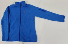 patagonia パタゴニア ベターセーター フルジップジャケット レディースL 青 fg1203-5