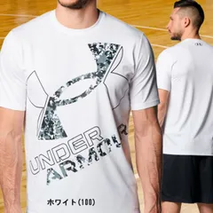 種類1:[1]ホワイト/SM アンダーアーマー UAテック ショートスリーブTシャツ エクストララージロゴ 半袖 MEN トレーニング 1378362