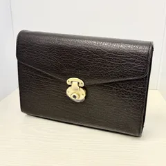【新品未使用✨】HIROKO KOSHINO HOMME クラッチバッグ◇ブラック 革 シック エレガント レディース メンズ セカンドバッグ
