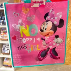 ミニーマウス ショッピングバッグ