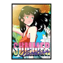 【B2サイズ（約51x73cm）】【chao-poster-27】CHAO! ポスター イラストレーターインテリア 人気イラストレーター CHAO! ポスター フレーム付き インテリア オシャレ アート モダン お洒落