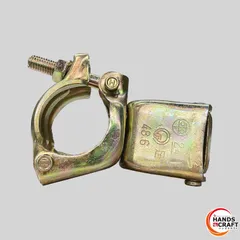 ▼【未使用品】 平和技研株式会社　48.6直交クランプ　1箱(30個入り）Φ48.6パイプ専用　【中古】