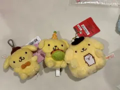 サンリオ ポムポムプリン ぬいぐるみ キーホルダー セット