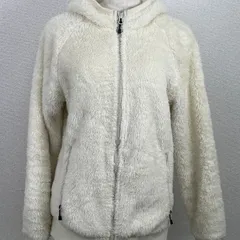 Columbia＊レディース フリースジャケット M もこもこ ボア パーカー ホワイト　M　20251107-0010