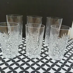 カットグラスタンブラー　大3客　小3客