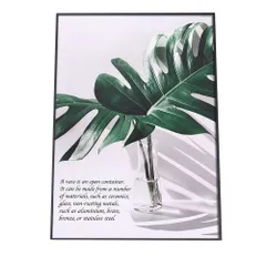 【A2サイズ（約42x59cm）】【fg-poster-2】アートプリント ポスター インテリア フォト モダン   しずく 雨 水 水滴 朝露 自然 ナチュラル 森 ジャングル ボタニカル 葉 緑 高画質 グリーン 植物